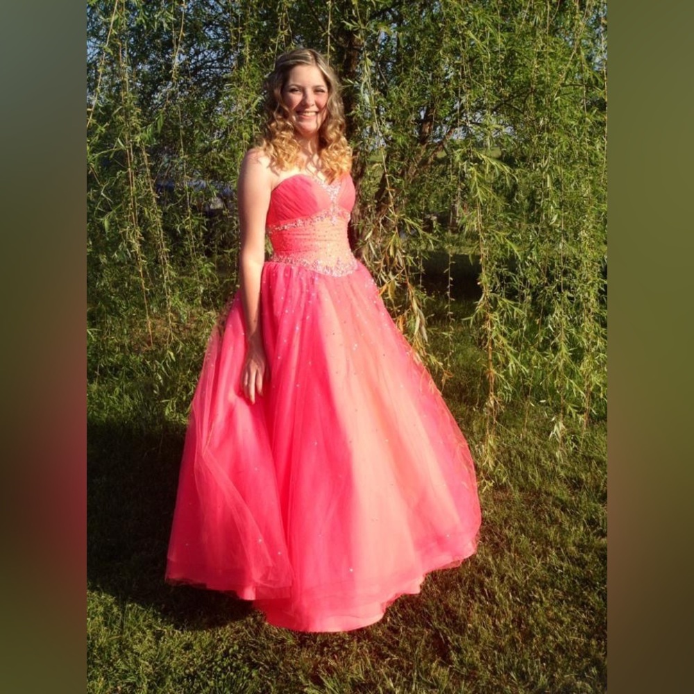 Morilee By Madeline Gardner | Hot Pink Gown